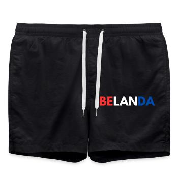 INDONET Belanda - Short de bain - noir - Devant - AI Model Male 185 light (185cm)