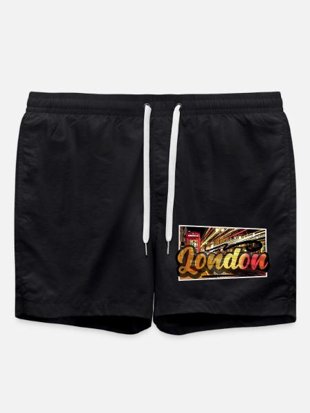 London - Swim Trunks - black