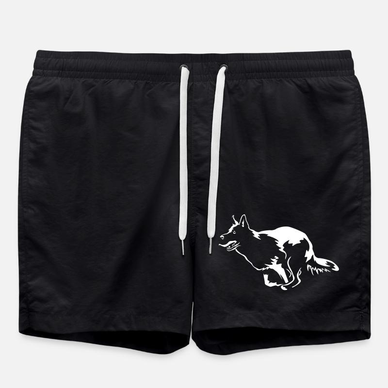 Berger allemand « Black Edition » - Short de bain - noir