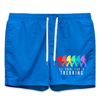 All Roads Lead to Trekking - Short de bain - cobalt blue - Devant