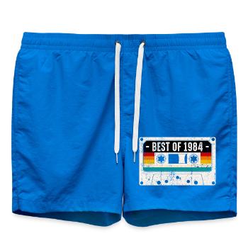 Le meilleur de 1984 Cassette rétro - Short de bain - cobalt blue - Devant