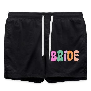 Bride - Swim Trunks - black - Front - AI Model Male 185 light (185cm)