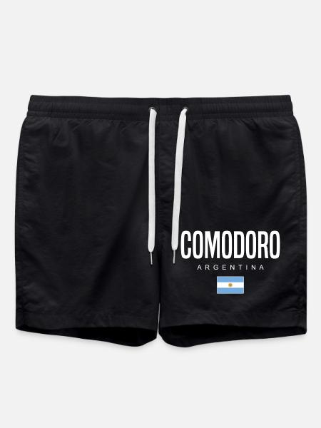 Comodoro Argentina Argentinian - Swim Trunks - black