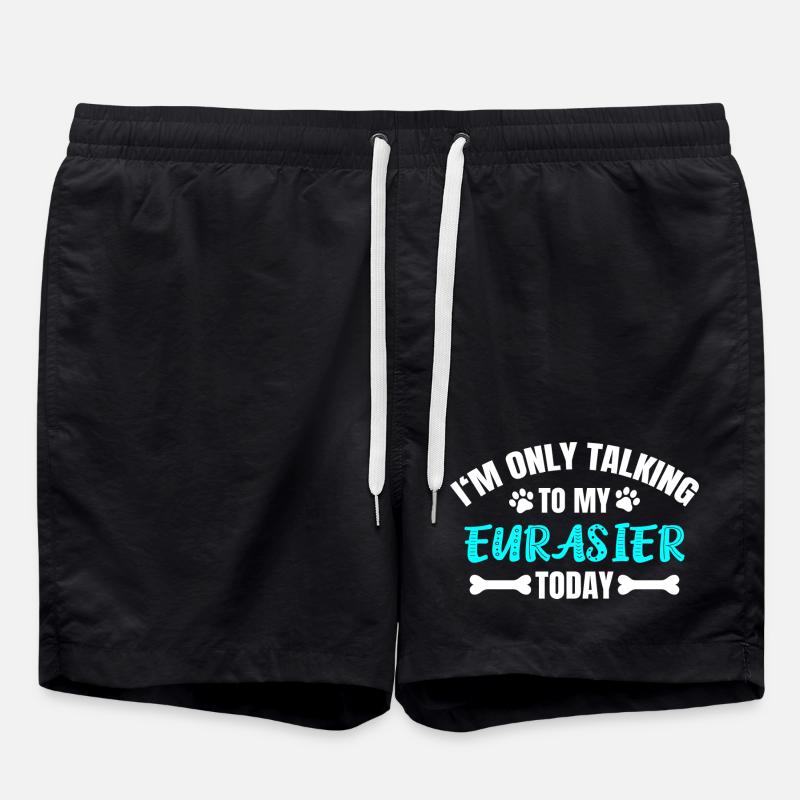 Eurasier - Badeshorts - Schwarz