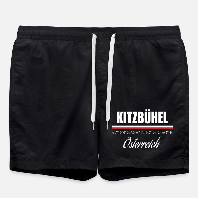 Kitzbühel - Short de bain - noir