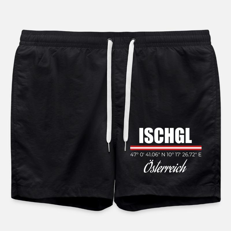 Ischgl - Badeshorts - Schwarz