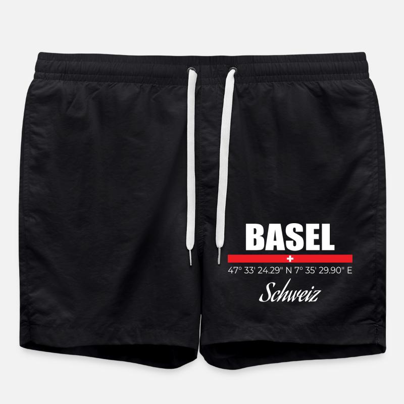 Basel - Swim Trunks - black