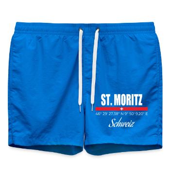Saint-Moritz - Short de bain - cobalt blue - Devant