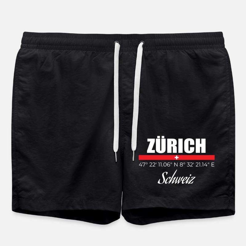 Zurich - Swim Trunks - black