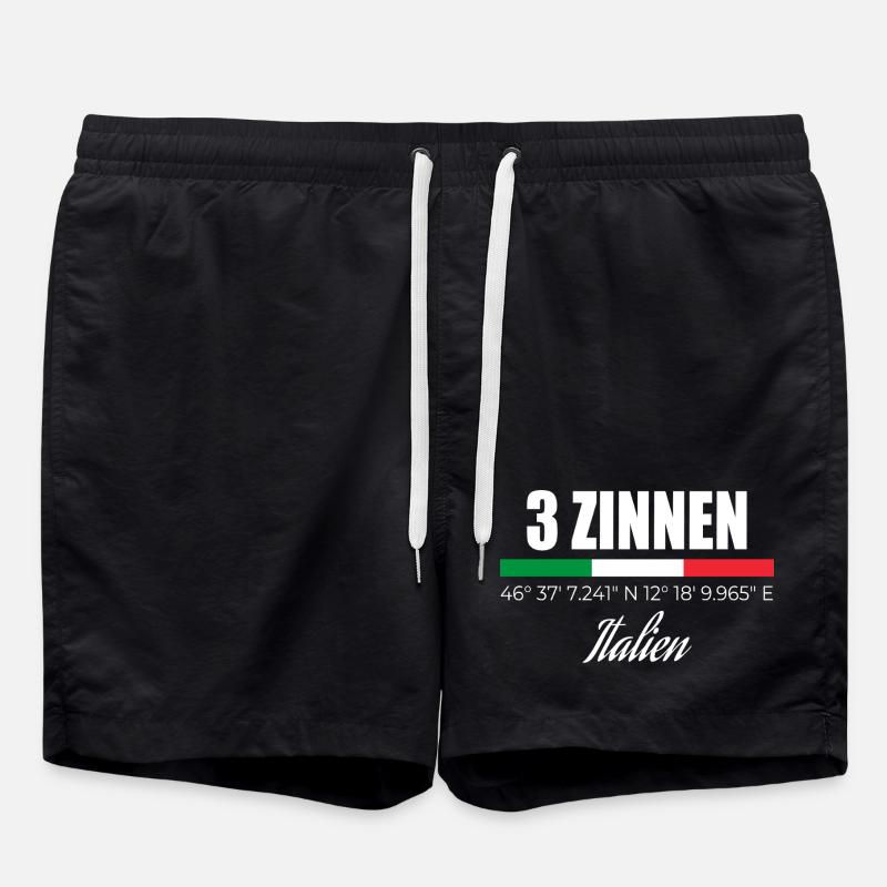 3 Peaks - Swim Trunks - black