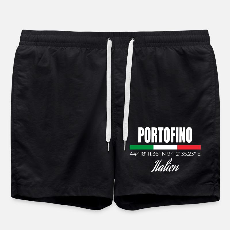 Portofino - Swim Trunks - black