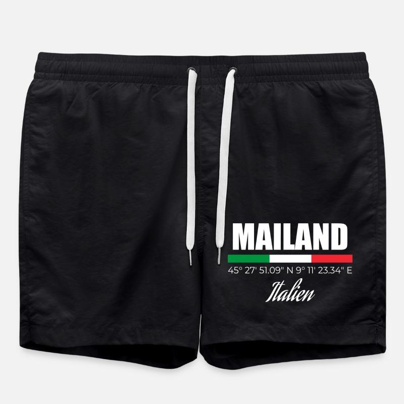 Milan - Swim Trunks - black