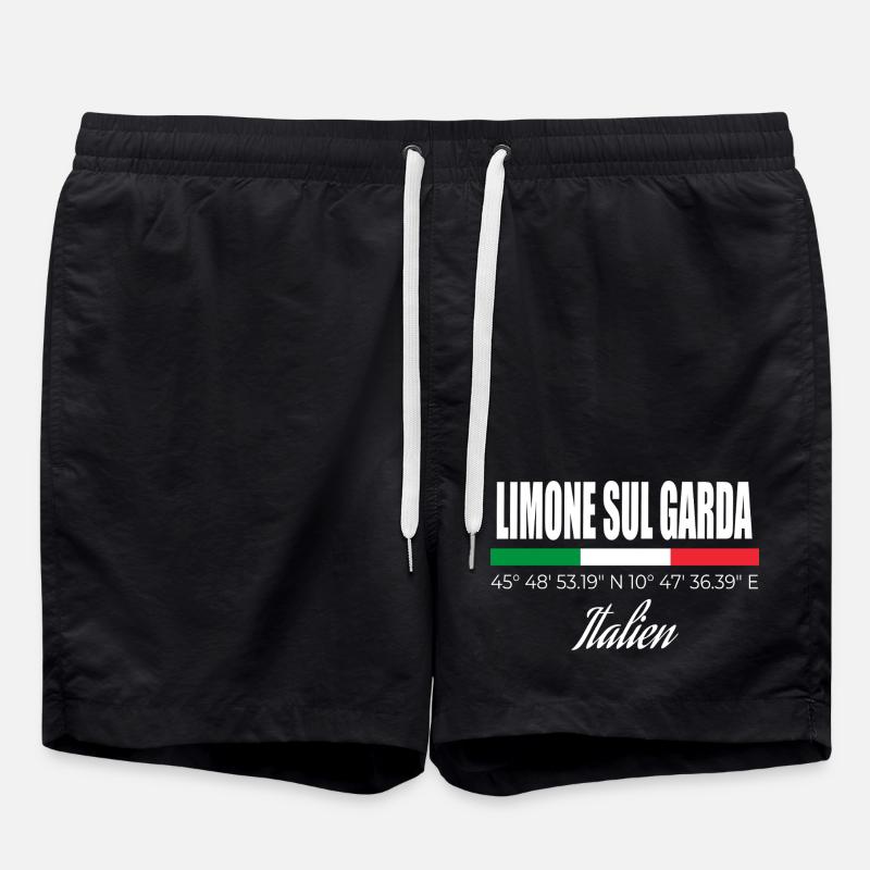 Limone sul Garda - Short de bain - noir