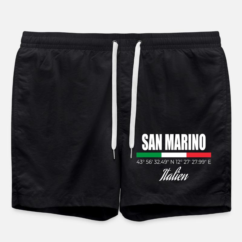Saint-Marin - Short de bain - noir