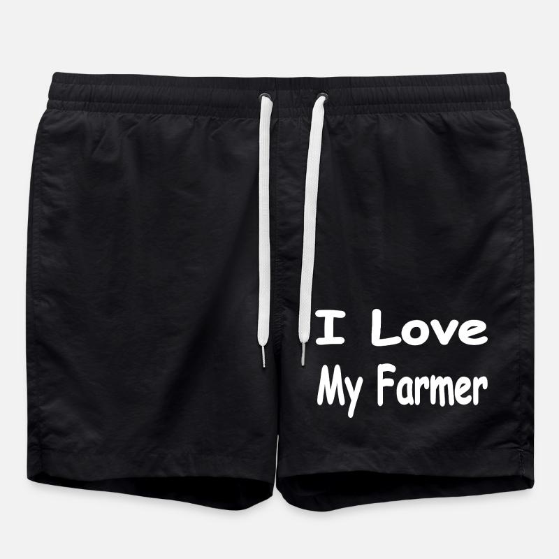 farmer - Swim Trunks - black