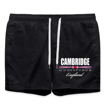 Cambridge - Badeshorts - Schwarz - Vorne - AI Model Male 185 light (185cm)