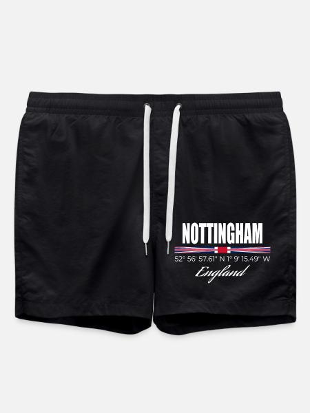 Nottingham - Swim Trunks - black