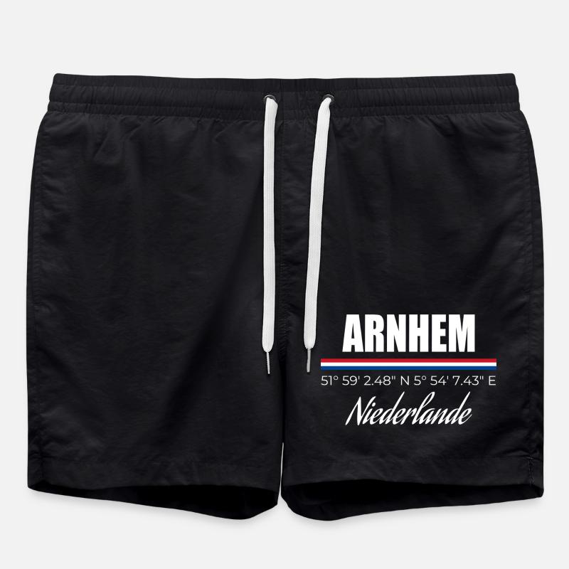 Arnhem - Short de bain - noir