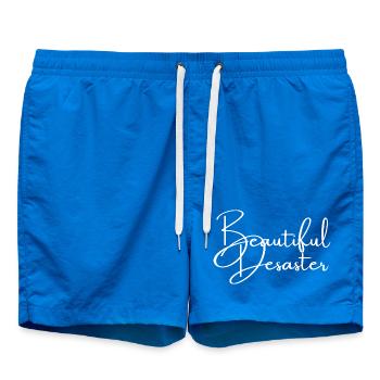 Beau Désastre | Réflexions sur Greysoul - Short de bain - cobalt blue - Devant