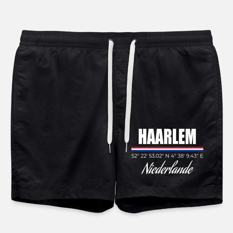 Haarlem - Short de bain - noir