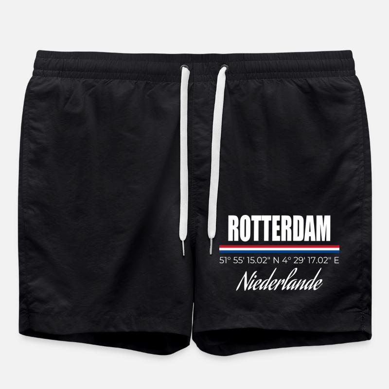 Rotterdam - Short de bain - noir