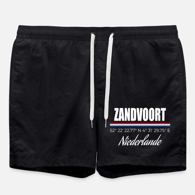 Zandvoort - Badeshorts - Schwarz