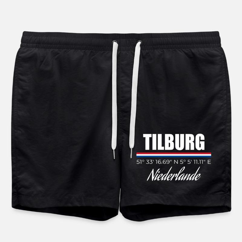 Tilburg - Badeshorts - Schwarz