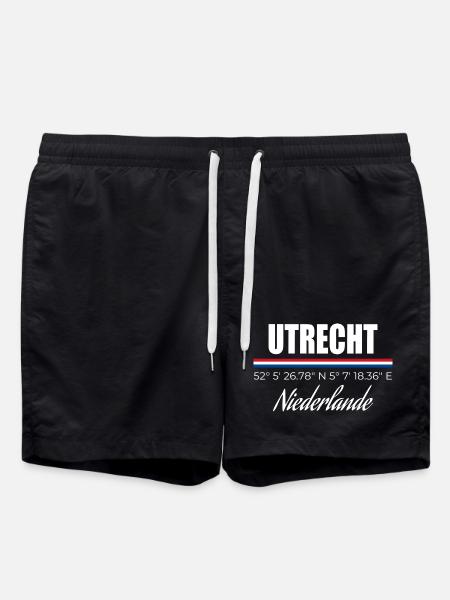 Utrecht - Badeshorts - Schwarz