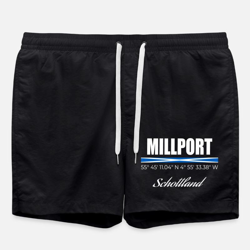Millport - Badeshorts - Schwarz