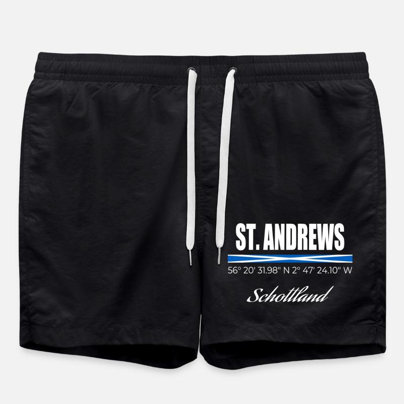 St. Andrews - Swim Trunks - black