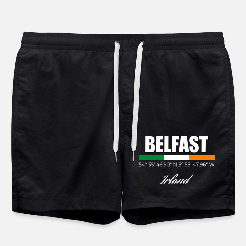 Belfast - Short de bain - noir