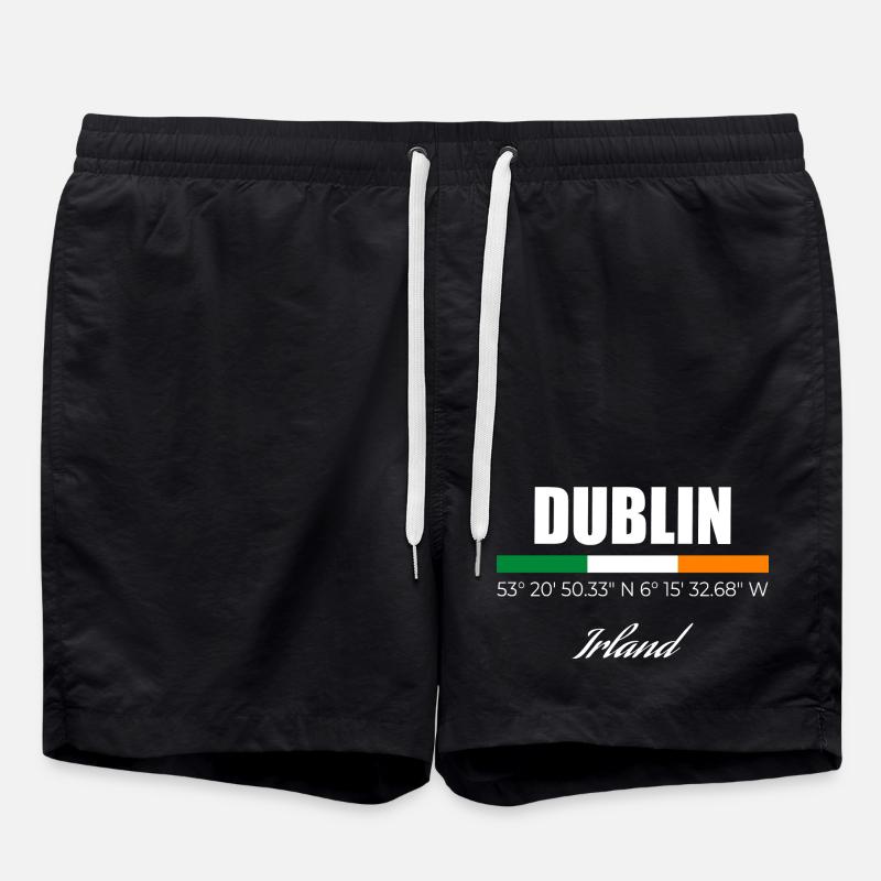 Dublin - Badeshorts - Schwarz