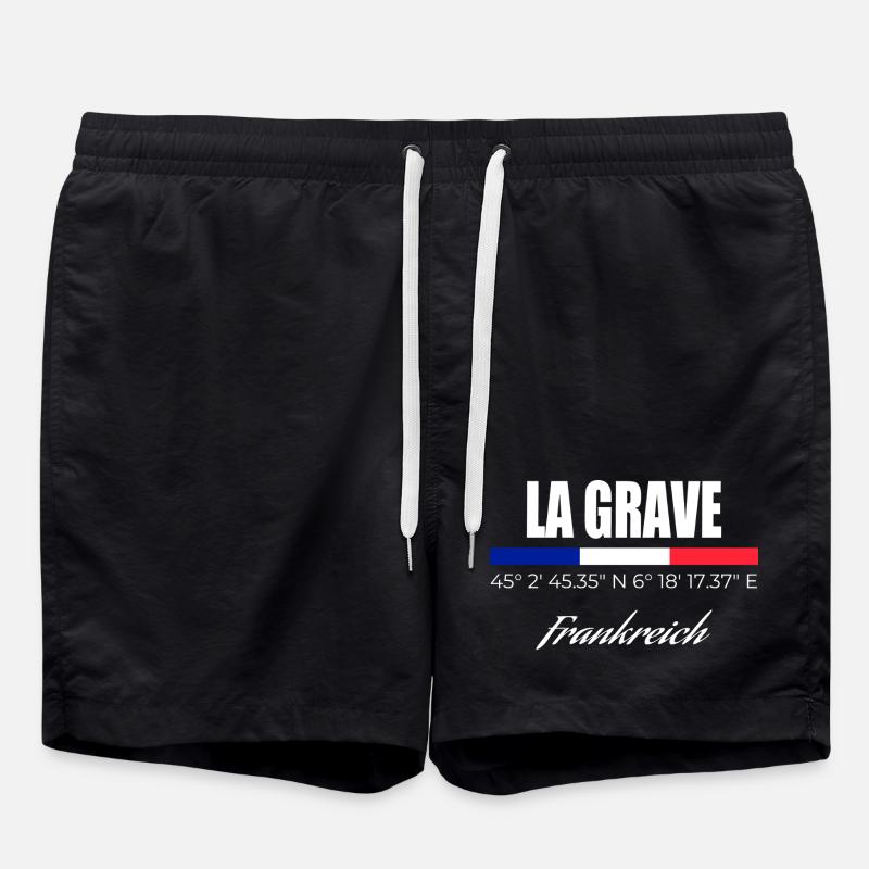 La Grave - Badeshorts - Schwarz