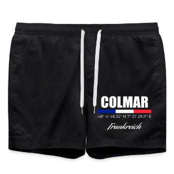 Colmar - Swim Trunks - black - Front - AI Model Male 185 light (185cm)