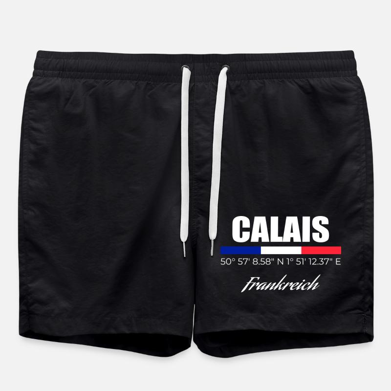 Calais - Badeshorts - Schwarz