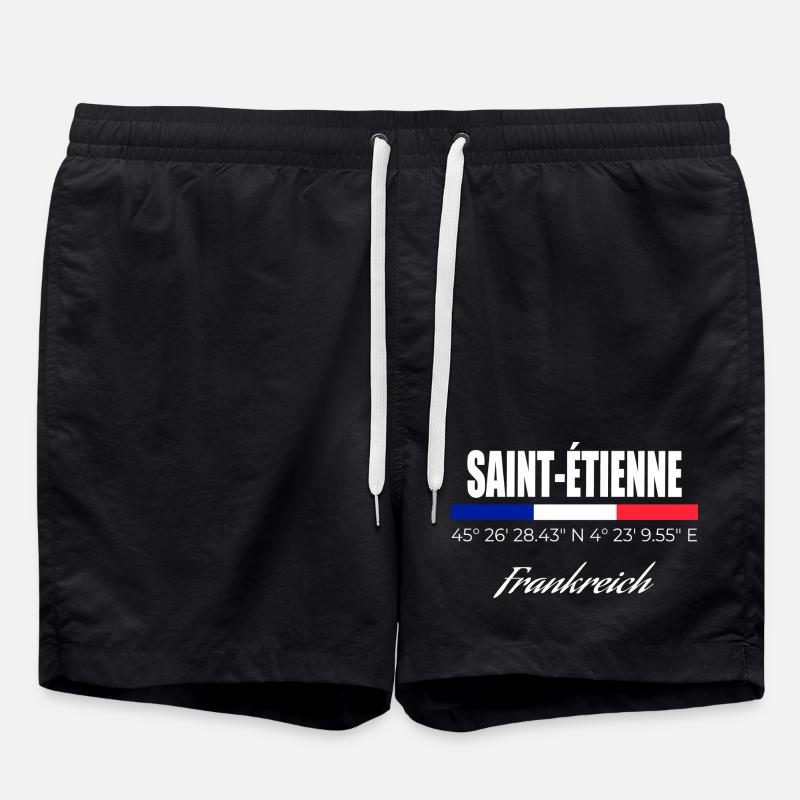 Saint-Etienne - Swim Trunks - black