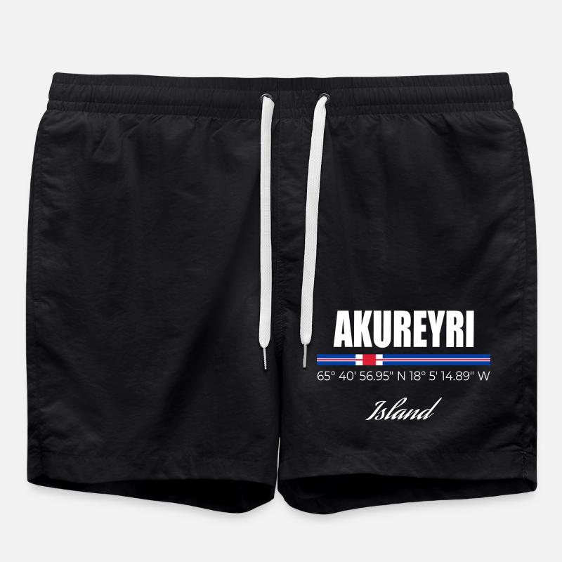 Akureyri - Swim Trunks - black