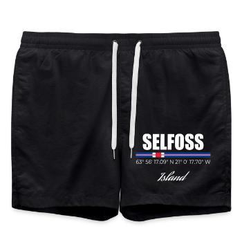 auto-désir - Short de bain - noir - Devant - AI Model Male 185 light (185cm)
