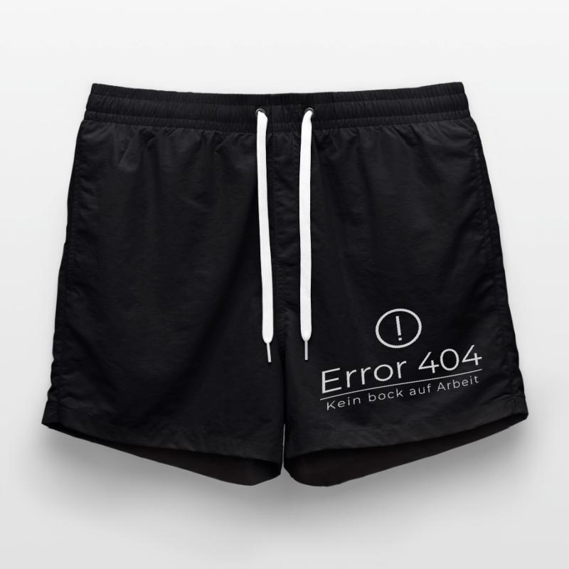Error 404 Don't feel like working Swim Trunks