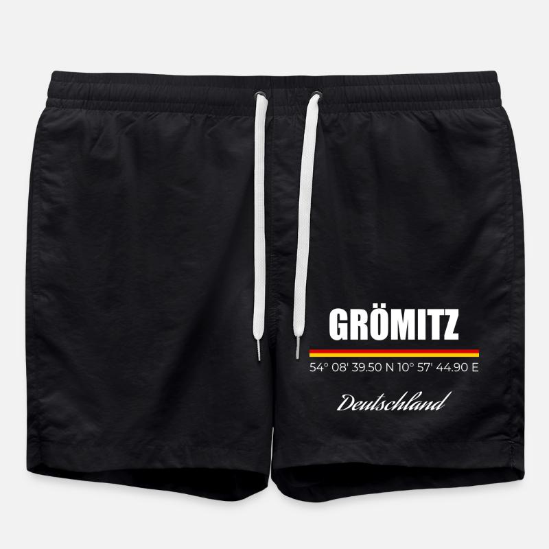 Grömitz - Badeshorts - Schwarz