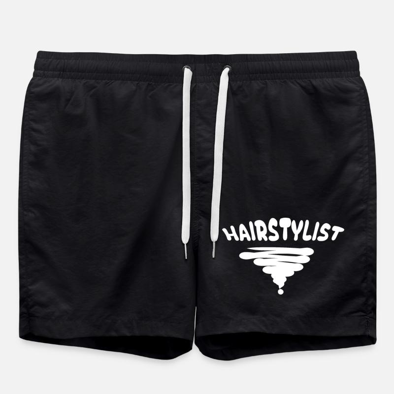 Coiffeur de style - Short de bain - noir