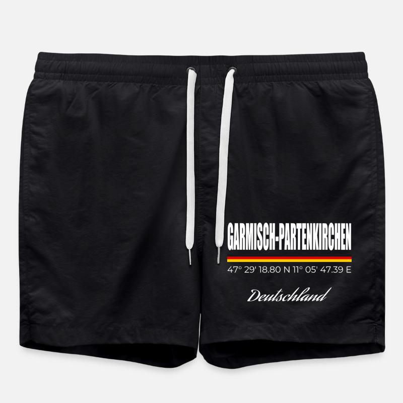 Garmisch-Partenkirchen - Swim Trunks - black