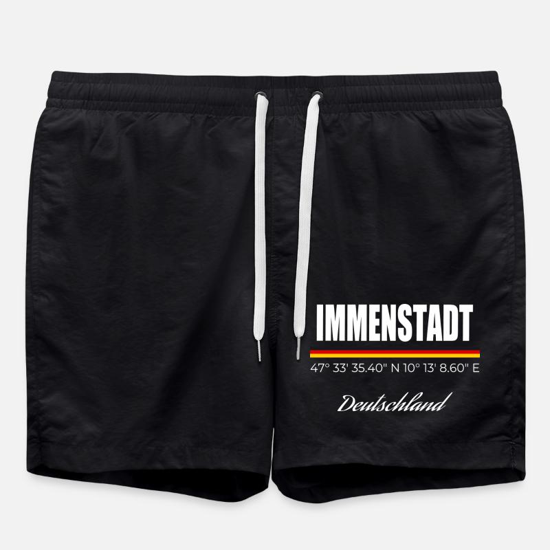 Immenstadt - Badeshorts - Schwarz