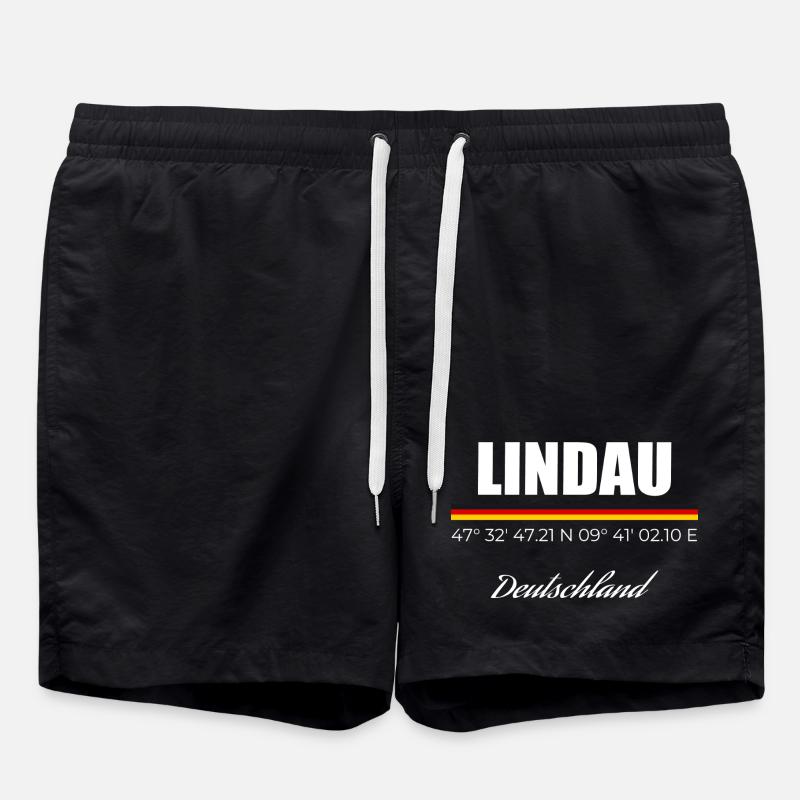 Lindau - Badeshorts - Schwarz