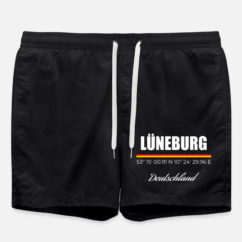 Lüneburg - Badeshorts - Schwarz
