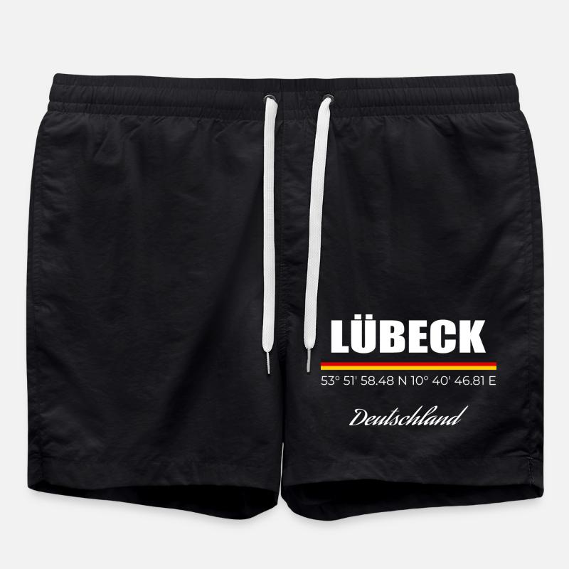 Lübeck - Badeshorts - Schwarz