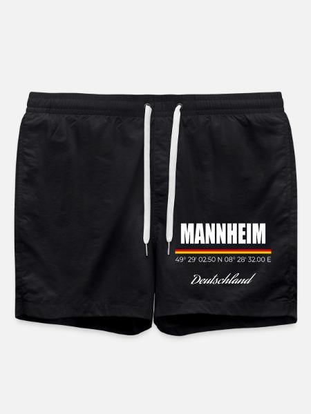 Mannheim - Badeshorts - Schwarz
