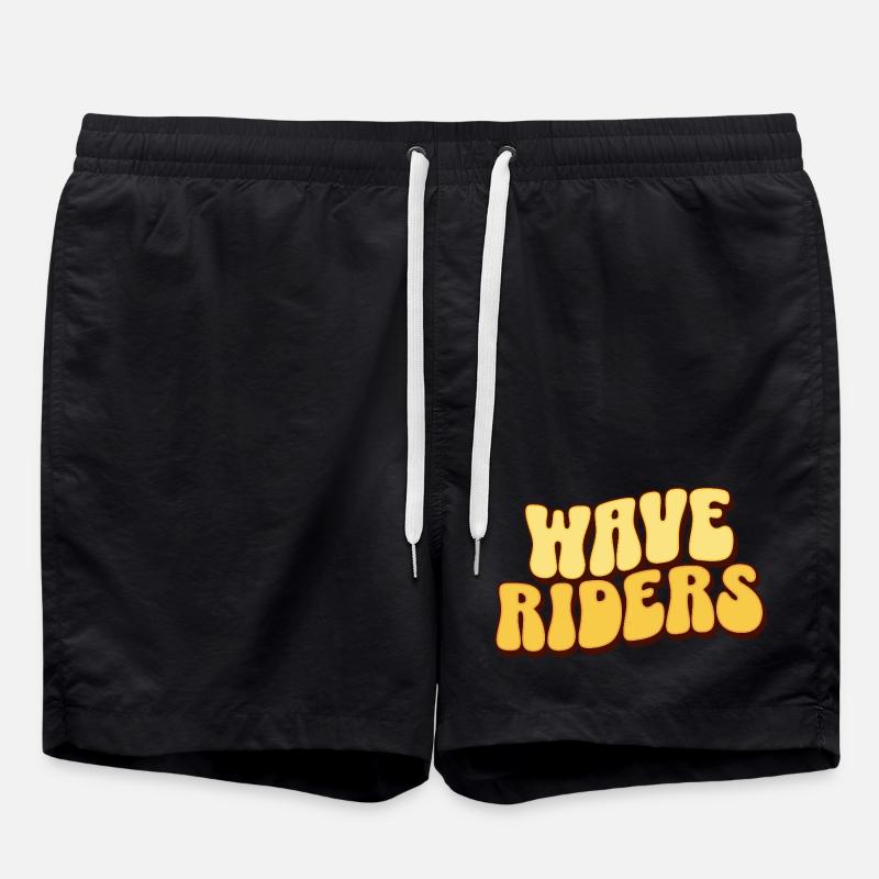 Surf Surfen Surfer - Short de bain - noir