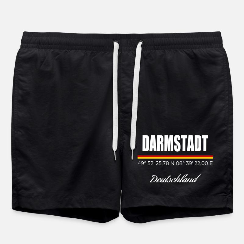 Darmstadt - Badeshorts - Schwarz