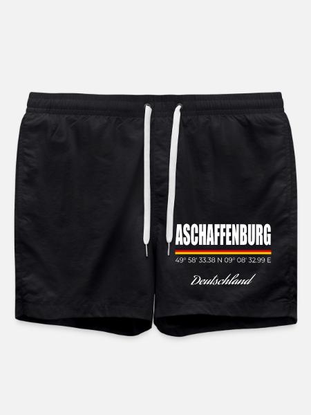 Aschaffenburg - Badeshorts - Schwarz